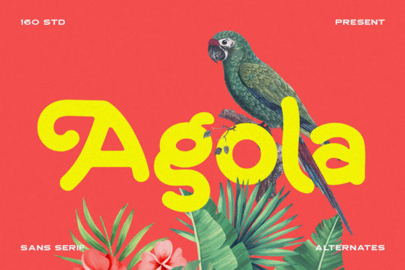 Agola: A Whimsical Display Font That Elevates Digital Branding