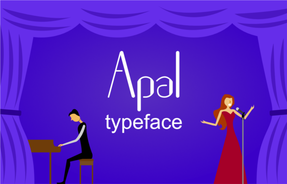 Apal: A Modern Display Font for Editorial Design