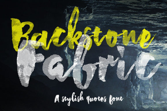 Backstone Fabric: A Bold Display Font That Elevates Your Brand