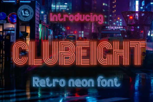 Clubeight: A Retro Script Font for Editorial Playfulness