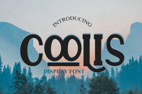 Coolis: A Bold, Chunky Display Font That Delivers