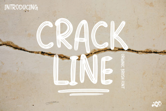 Crack Line: A Display Font That Grabs Attention—Without the Noise
