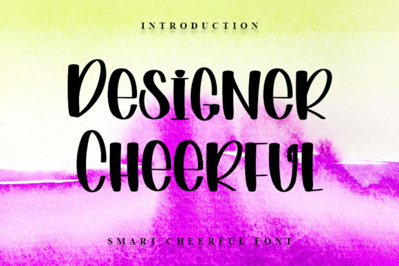 Designer Cheerful: A Display Font That Feels Like a Smile