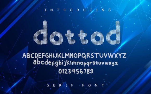 Dottod: A Playful Display Font That Makes Your Brand Feel Inviting