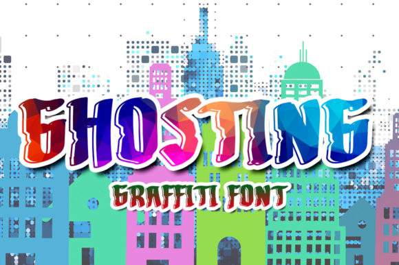 Ghosting Font: Bold Street Art Style for Real Business Branding