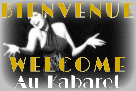 Kabaret Display Font for Handmade Creators