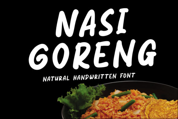 Nasi Goreng: A Friendly Display Font That Makes Your Headlines Feel Human