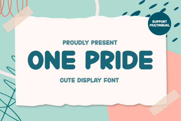 One Pride: A Friendly Display Font That Builds Brand Warmth