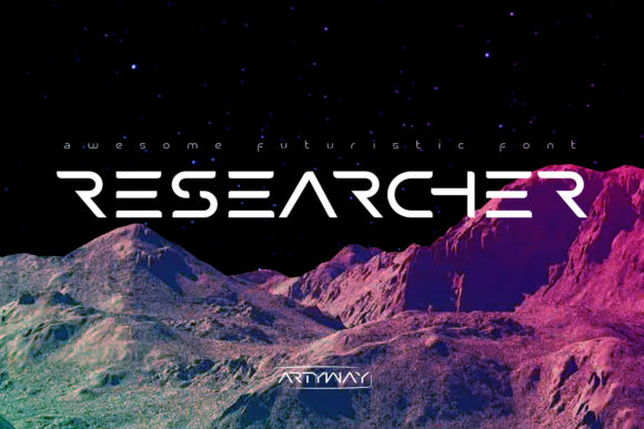 Researcher: A Display Font That Commands Attention