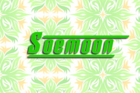 Soemoon: A Bold Display Font for High-Impact Marketing