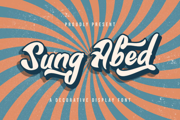 Sung Abed: A Bold Display Font That Elevates Your Brand