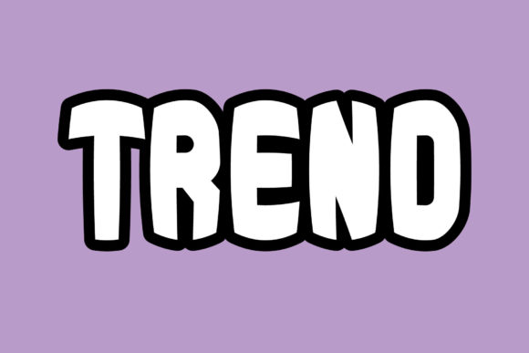 Trend: A Friendly Display Font That Makes Your Brand Shine